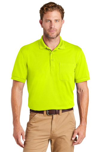 CornerStone ® Adult Unisex Industrial Snag-Proof Pique Pocket Polo Shirt